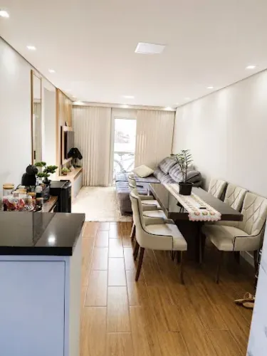 Apartamento Mobiliado com 3 dormitórios (1 suíte) à venda, 70 m² por R$ 450.000 - Vila Nov