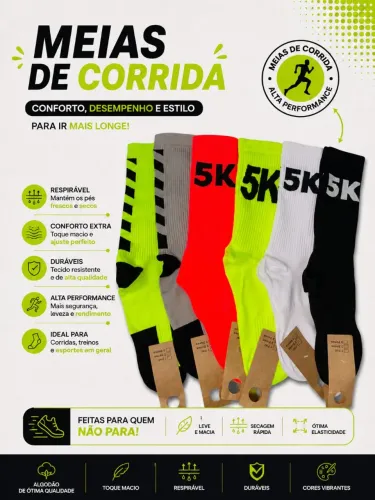 Meias de corrida