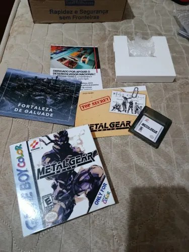 Metal gear da prisma games para Nintendo game boy color
