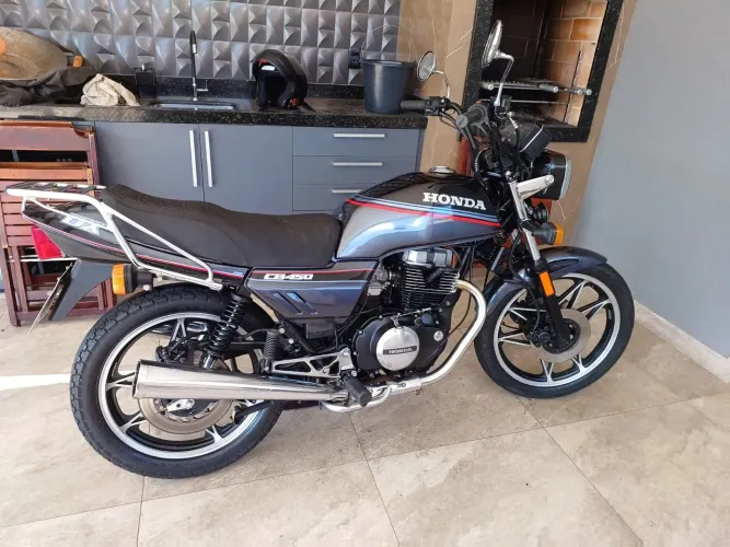 Honda cb 450dx reformada 