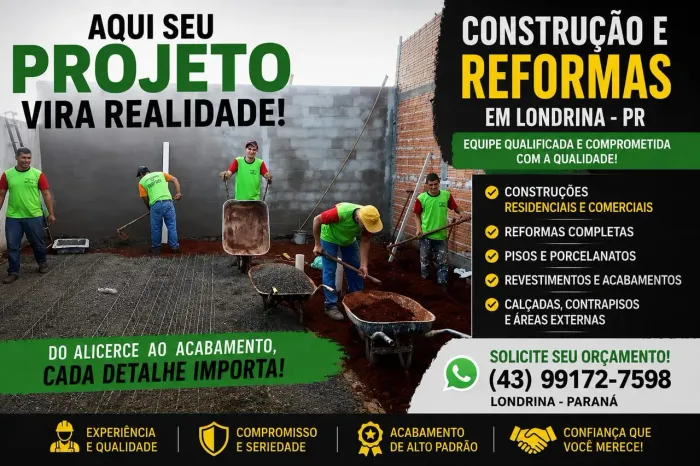 Pedreiros Londrina