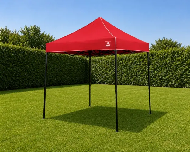 Tenda Barraca Gazebo Vermelha 2x2 Metros Articulada Praia Bel