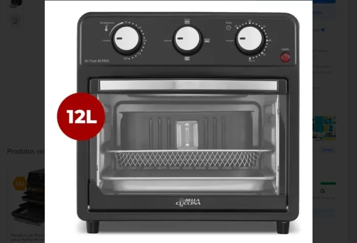 Air fryer Britânia bella cuccina