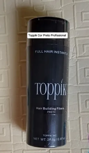 Toppik Cor Preto Profissional Original 