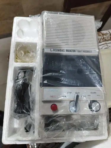 Gravador vintage anos 70