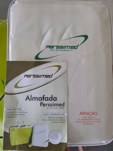 Excelente almofada massageadora da marca Perssimed