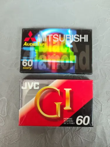 Fita k7 Mitsubishi/ Jvc lacradas para colecionador