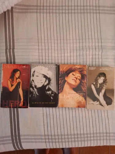Mariah Carey - 4 fitas K7
