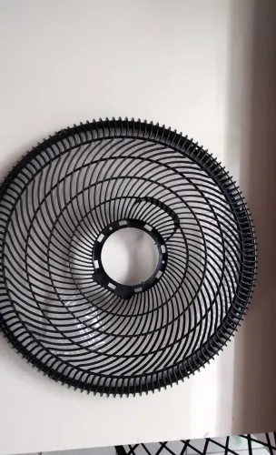Tampa traseira para ventilador