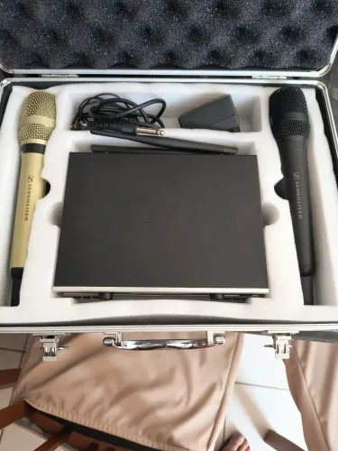 Vendo microfone sem fio sennhiser duplo