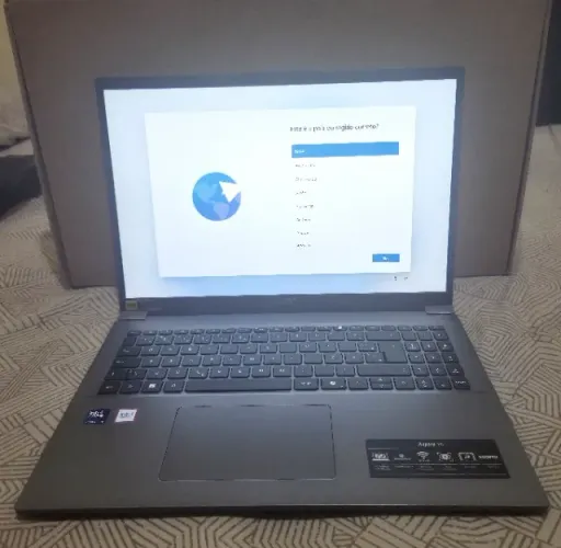 Notebook Acer Aspire Intel Core 5 Ultra, IA, 16GB, SSD512GB, Tela 16" Novíss, Cx, Gar, Trc