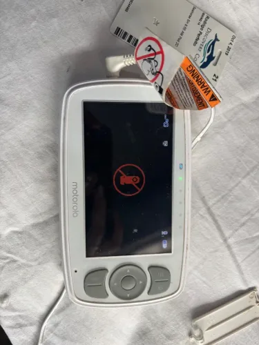 Baba eletrônica motorola com defeito