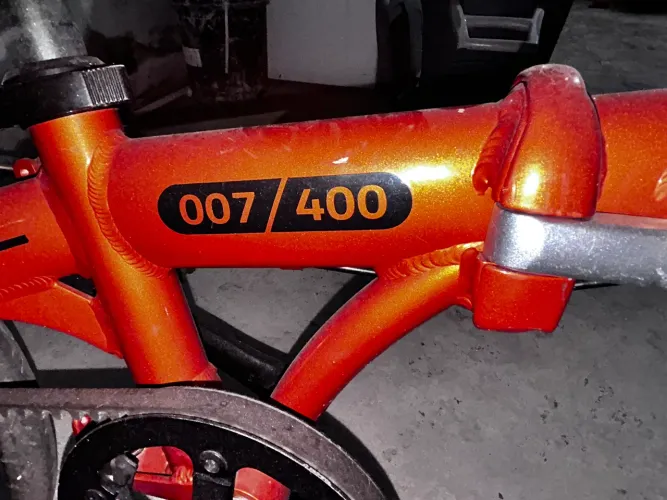Bicicleta aro 16 Volkswagen dobrável série limitada TCross