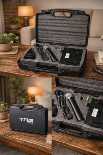 ? TAG Sound Microfone Sem Fio - Kit Completo, Pronto pra Usar.