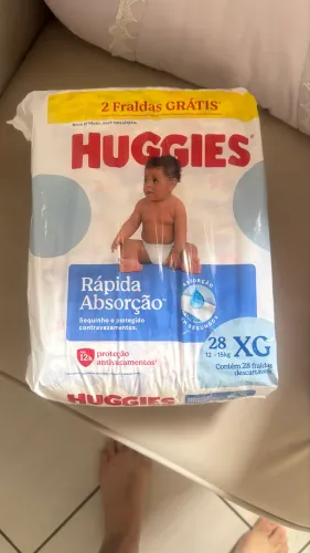 Fraldas XG e G