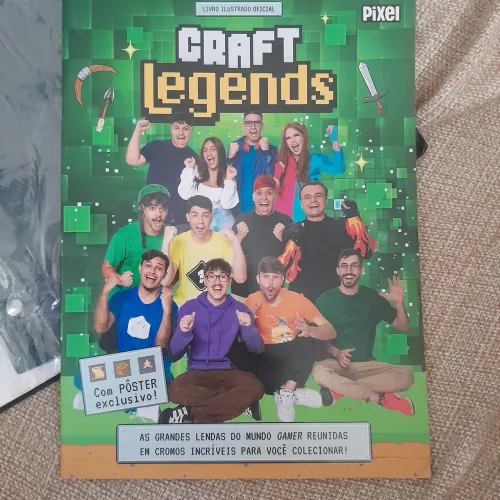 Figurinhas álbum Craft Legends por 30 centavos
