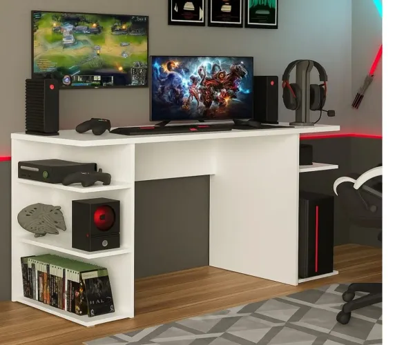 Mesa gamer em mdf