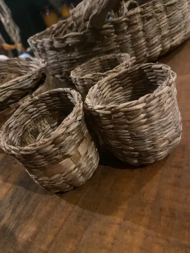 Mini cestinha para joias