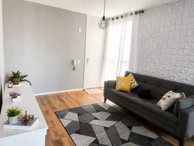 OPORTUNIDADE DE LOCAÇÃO: Apto. 2 Dormt. SEMI MOBILIADO 42m² Res. Conquista, Cotia/SP