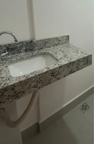 Pia granito lavabo com cuba