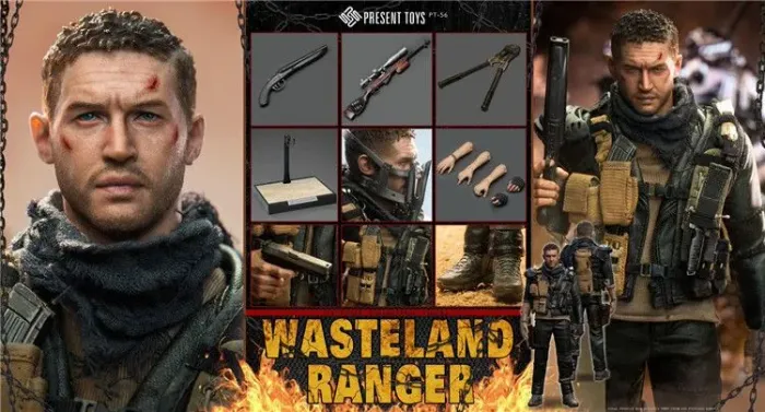Present Toys Mad Max Tom Hardy 1/6 N Hot Toys