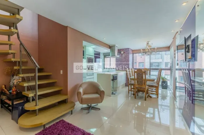 Cobertura com 3 Quartos, 1 Suíte, 142M², Aluguel de R$ + Taxas - Ecoville, Curitiba (Pr)