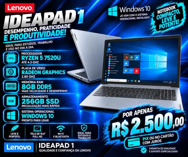 NOTEBOOK LENOVO IDEAPAD 1