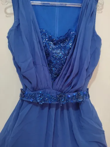 Vestido longo de festa