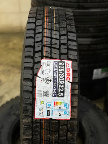 Pneu 275/80 R22.5 DRC LS722 Tração Novo