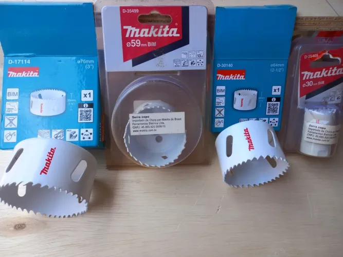Kit de serra copo Bimetal 