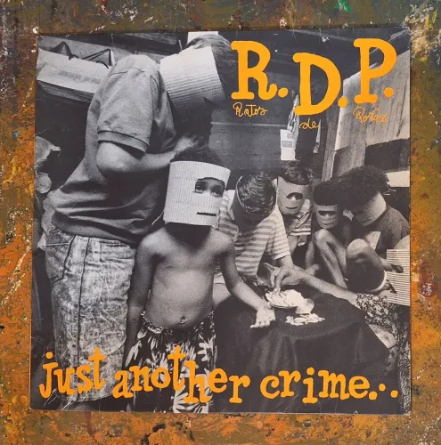 Lp Ratos de Porão - Just Another Crime... c/ Encarte, ótimo estado de conservação 