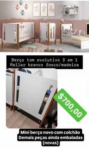 Itens de bebê em excelente estado e de excelente qualidade