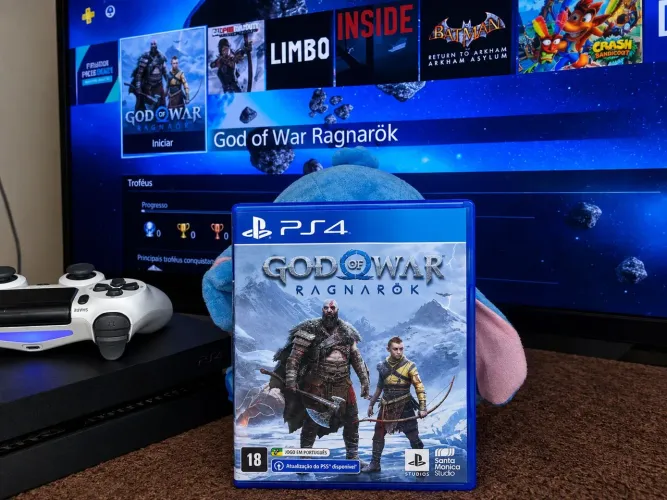 God of War: Ragnarök PS4/PS5 | Mídia Física