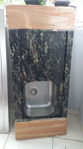 Pedras de granito preta