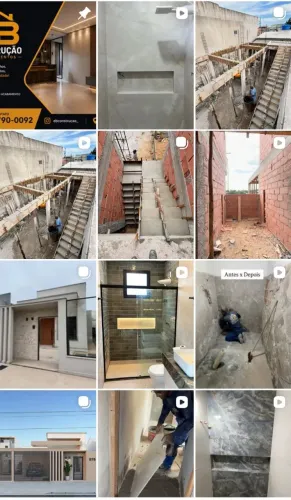 Faço sua obra da base ao acabamento