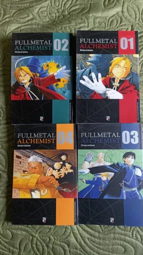 Coleção mangá Fullmetal alchemist 1 - 4
