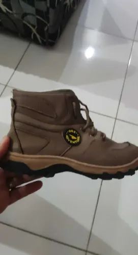 Bota Adventure Cano Curto N.34 - Marrom/Caramelo - Nova/Seminova