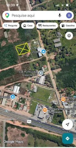 Terreno parque alecrim 2400m²