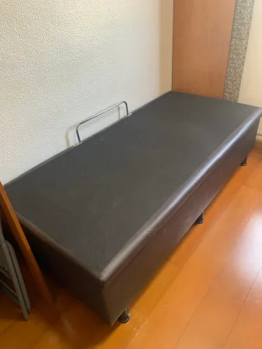 Box baú solteiro com colchão