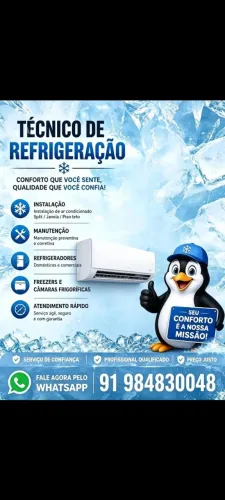 Técnico de refrigeração de ar condicionado