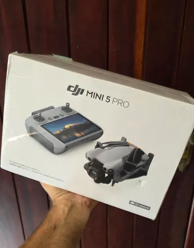 Drone dji Mini 5 pro combo 3 baterias Plus 52 min Novo
