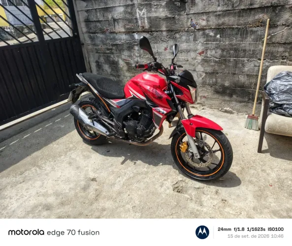 VENDO CB TWISTER 250F 2018 VERMELHA