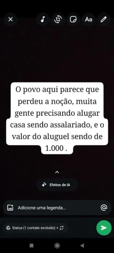  Gente vocês não estão em Alphaville. 