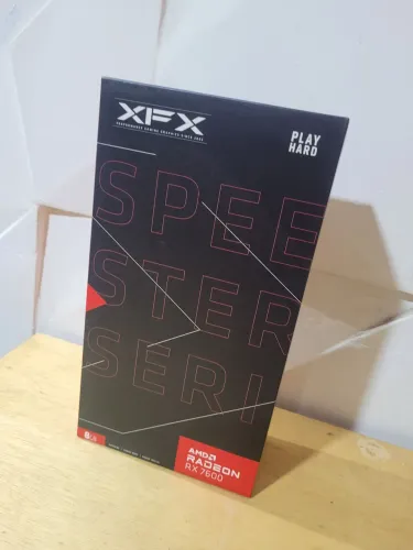 Placa de video RX 7600 novo na caixa lacrada 