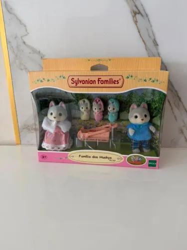 Sylvanian Families Família dos Huskys