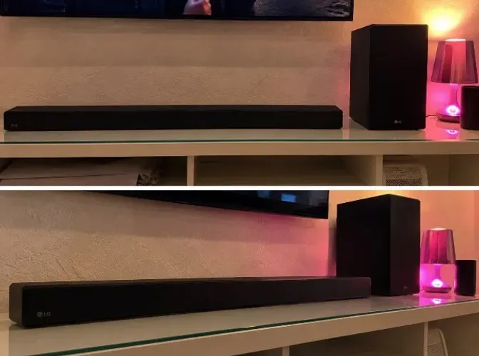 Home Theater / Soundbar LG para TV - ótimo estado