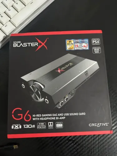 PLACA DE SOM SOUND BLASTER X G6 7.1