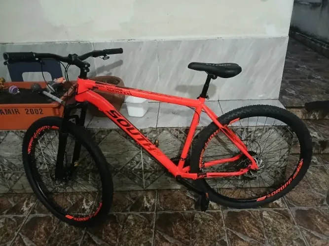 Bicicleta South - aro 29 / suspensão 21 v / quadro 21