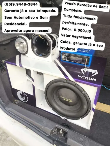 Garanta já o seu Som Automotivo e Residencial.