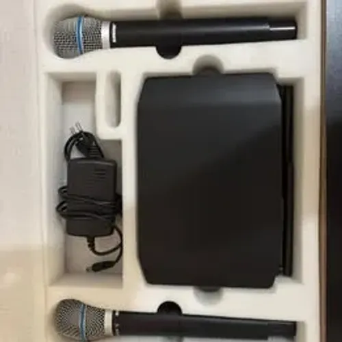 KIT PROFISSIONAL SEM FIO - MICROFONES SHURE